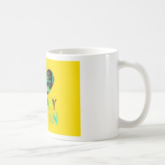 I Heart Hillary Clinton: Graffiti Expression Art Coffee Mug (Right)