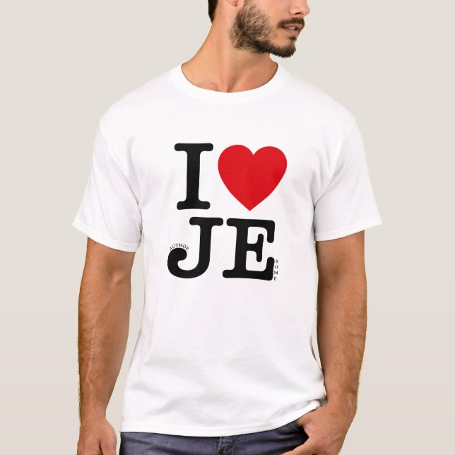 I HEART HIM T-Shirt (Front)