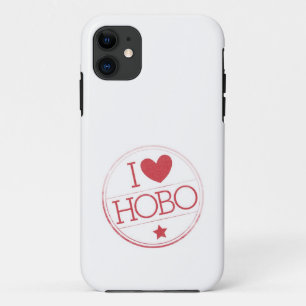 I (heart) HOBO Case-Mate iPhone Case
