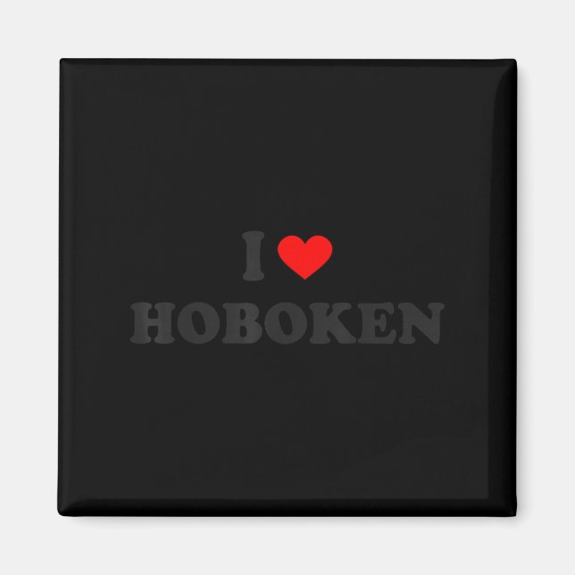 I Heart Hoboken New Jersey  Magnet (Front)