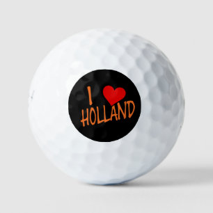 I Heart Holland or on bk be6 gbcnt Golf Balls