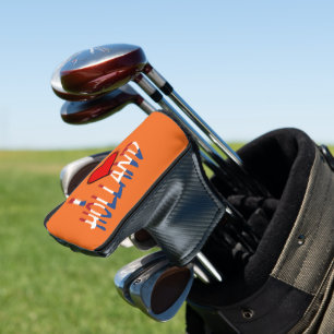 I Heart Holland overlay on or pccnt Golf Head Cover
