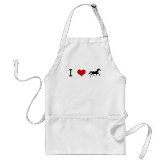 I heart Horses Standard Apron