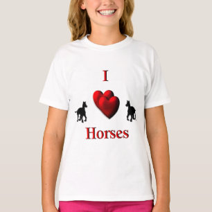 I Heart Horses T-Shirt