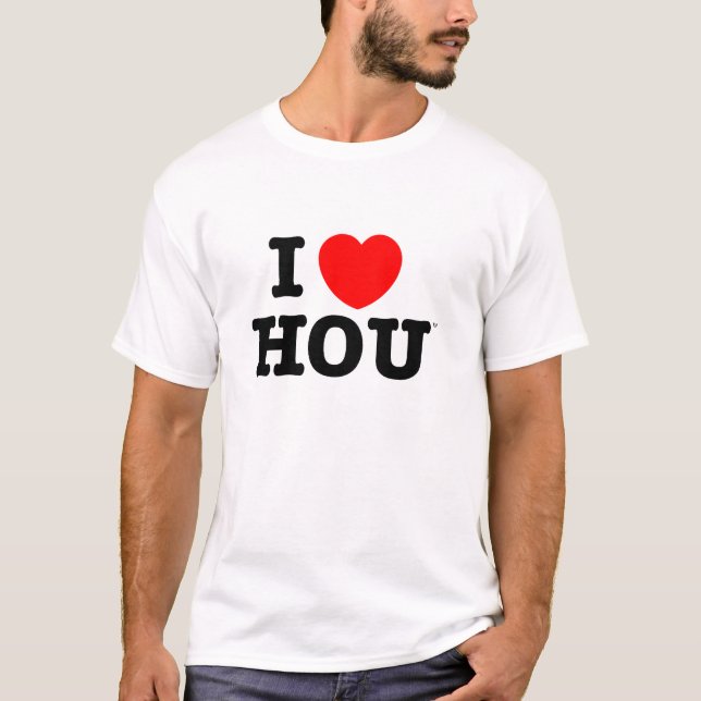 I Heart HOU T-shirt (Front)