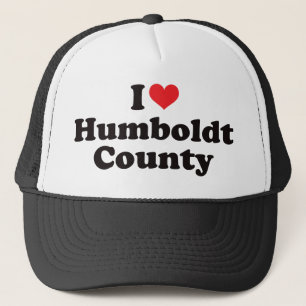 I Heart Humboldt County Trucker Hat