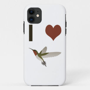 I heart Hummingbirds Case-Mate iPhone Case