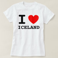 I Heart Iceland Shirt
