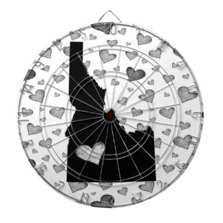I Heart Idaho USA Dartboard