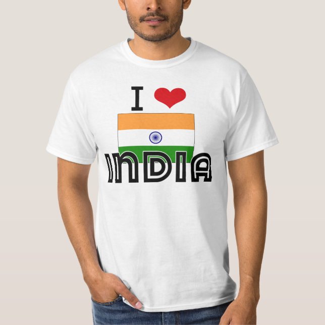 I HEART INDIA T-Shirt (Front)