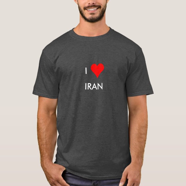 i heart iran T-Shirt (Front)