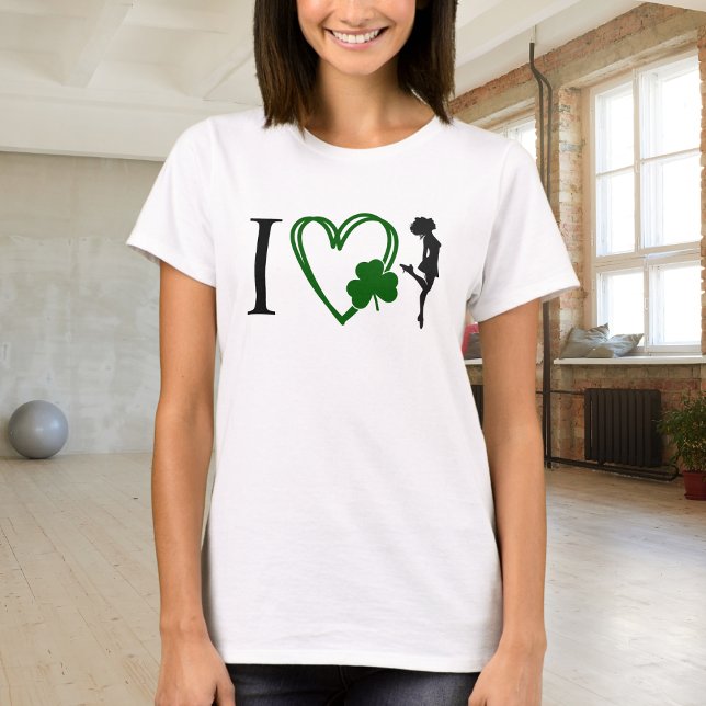 I Heart Irish Dance - Hard Shoe Irish Dancer T-Shirt (Creator Uploaded)