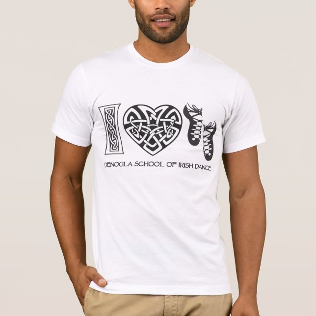 I Heart Irish Dance T-Shirt (Front)