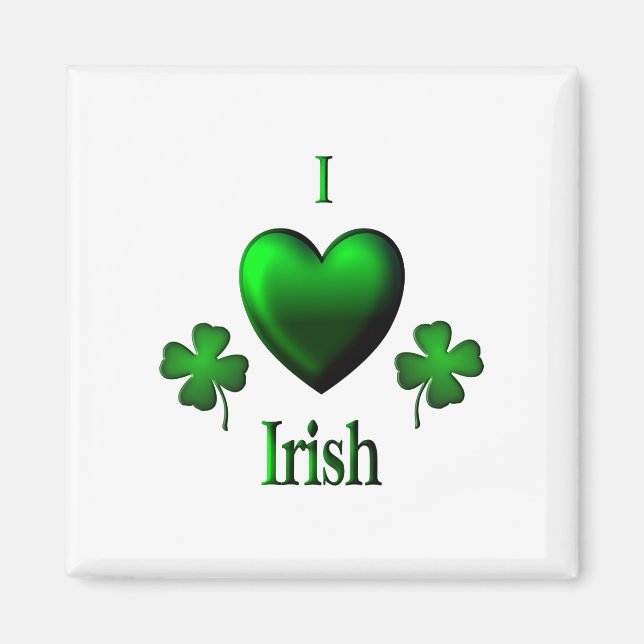 I Heart Irish Magnet (Front)