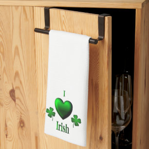 I Heart Irish Tea Towel