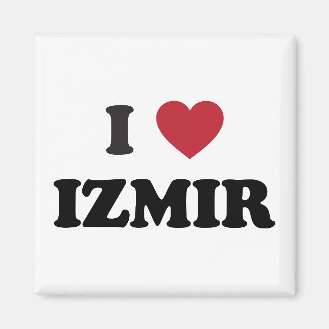I heart Izmir Turkey Magnet (Front)
