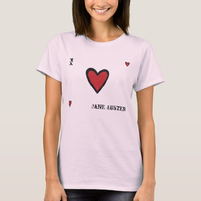 I heart Jane Austen T-Shirt (Front)