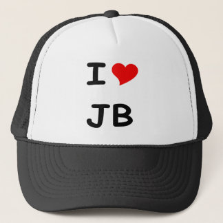 I HEART JB TRUCKER HAT