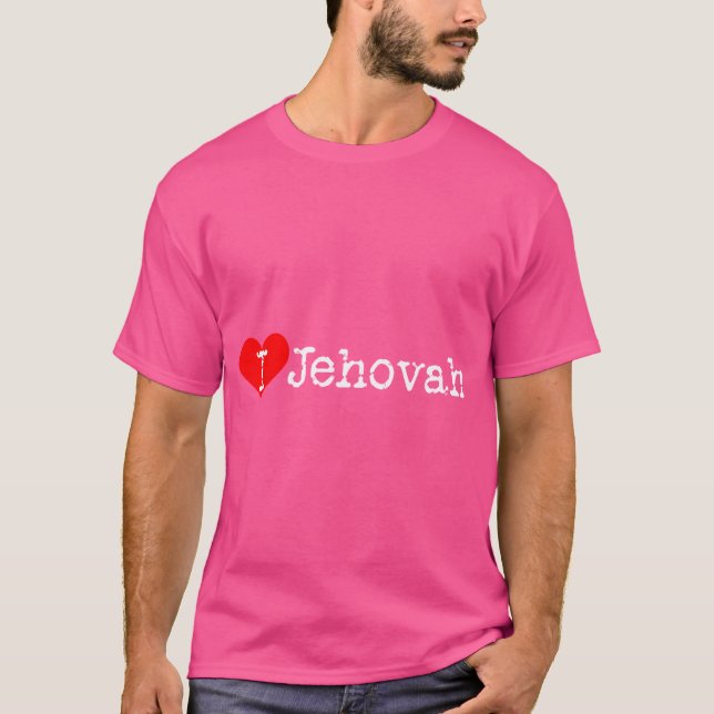 I Heart Jehovah T-Shirt (Front)