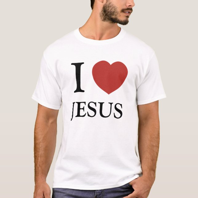 I Heart Jesus T-Shirt (Front)