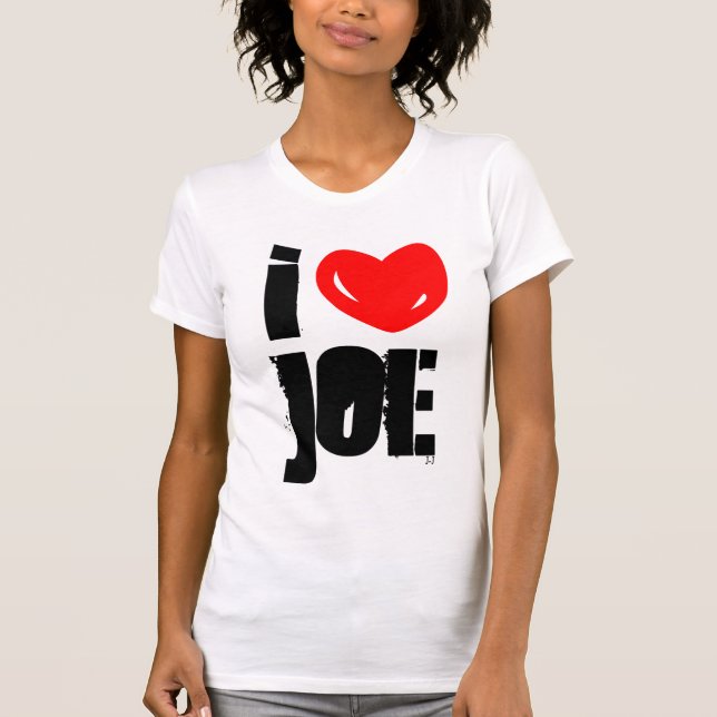 I Heart Joe T-Shirt (Front)