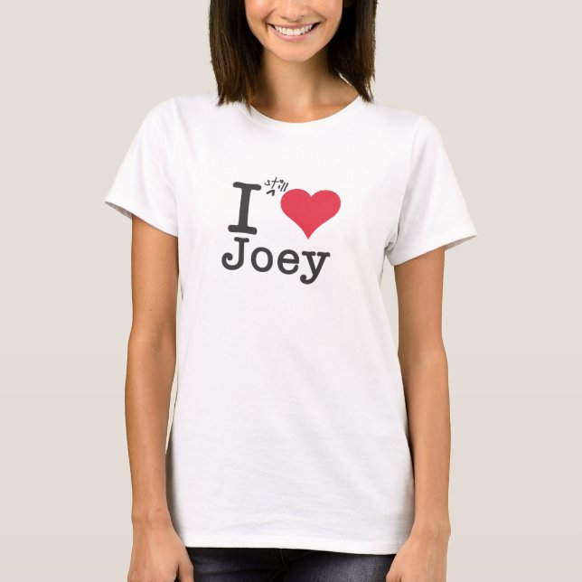 I Heart Joey T-Shirt (Front)