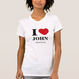 I Heart John, Women's Tee