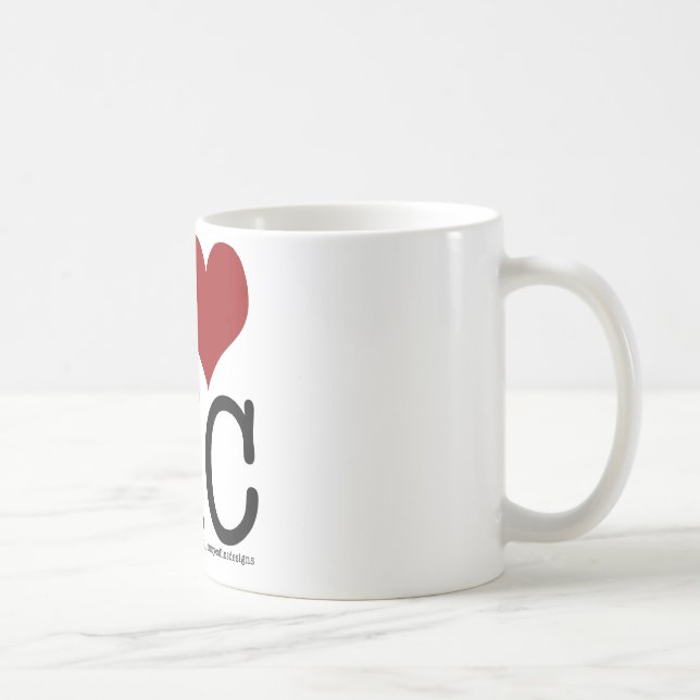 I HEART KC COFFEE MUG (Right)