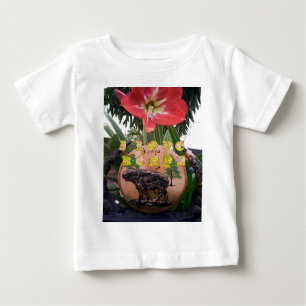 I (Heart) Kenya Buffalo Patch/Print Baby T-Shirt