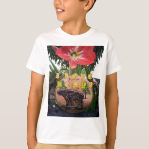 I (Heart) Kenya Buffalo Patch/Print T-Shirt