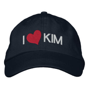 I Heart KIM Embroidered Hat