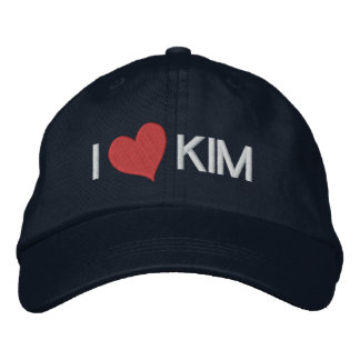 I Heart KIM Embroidered Hat
