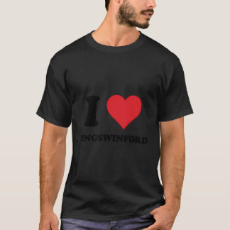 I Heart Kingswinford Love Uk T-Shirt