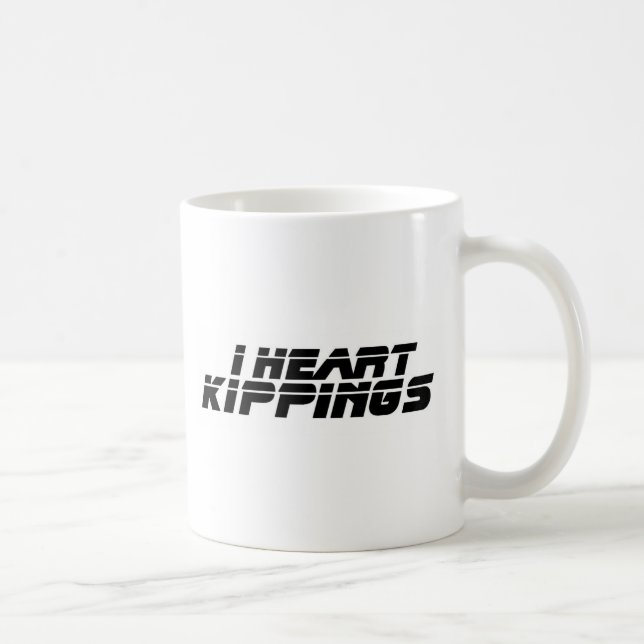 I Heart Kippings, do you? Coffee Mug (Right)