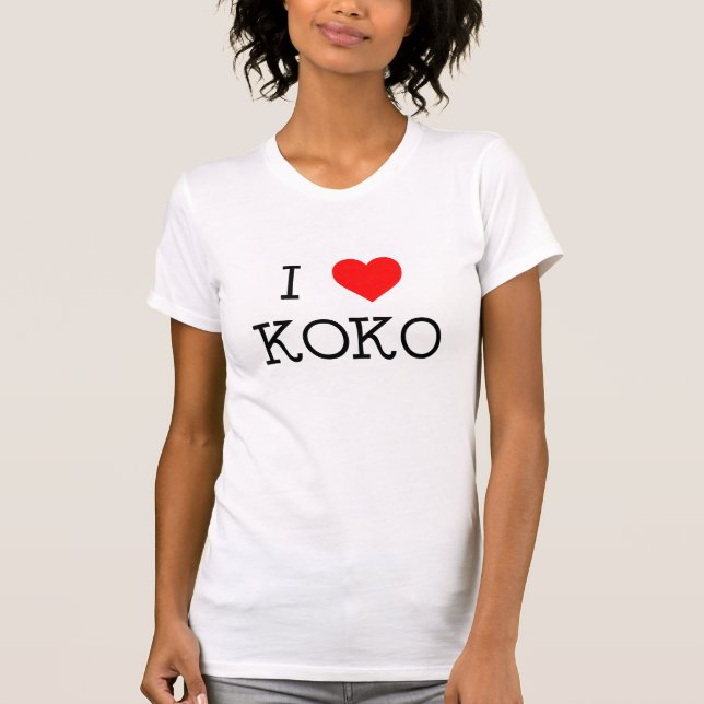 I Heart KOKO T-Shirt (Front)