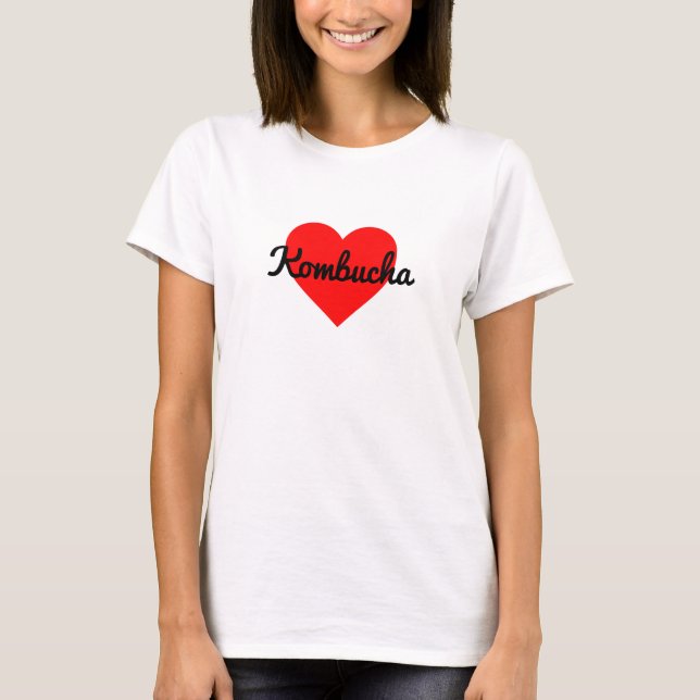 I heart Kombucha T-Shirt (Front)