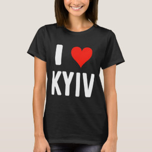 I Heart Kyiv Ukraine - Love - Travel Vacation T-Shirt