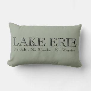 I heart Lake Erie Lumbar Cushion