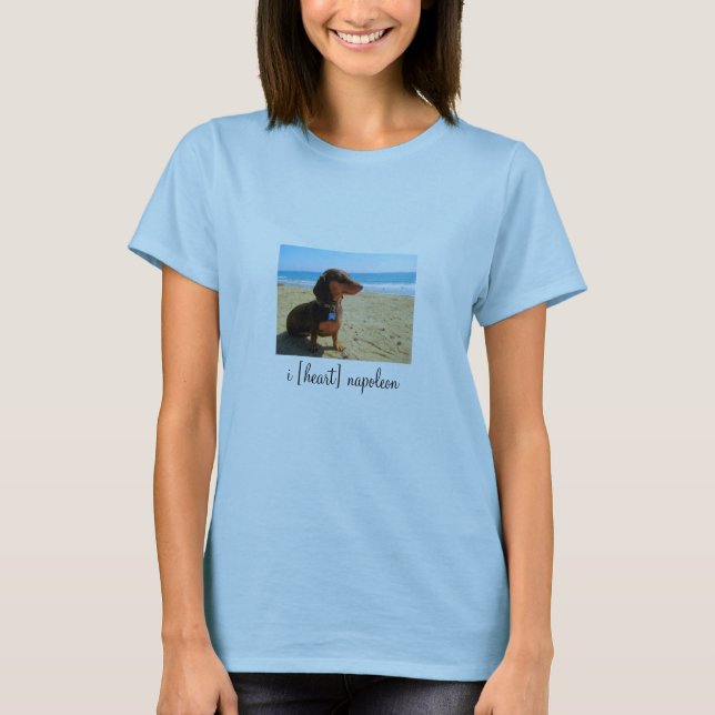 i [heart] - Landscape Womens T-Shirt (Front)
