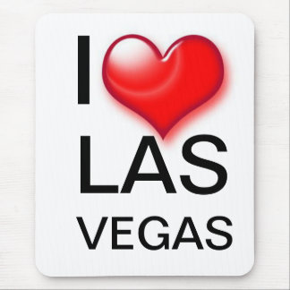 I Heart Las Vegas Mouse Pad