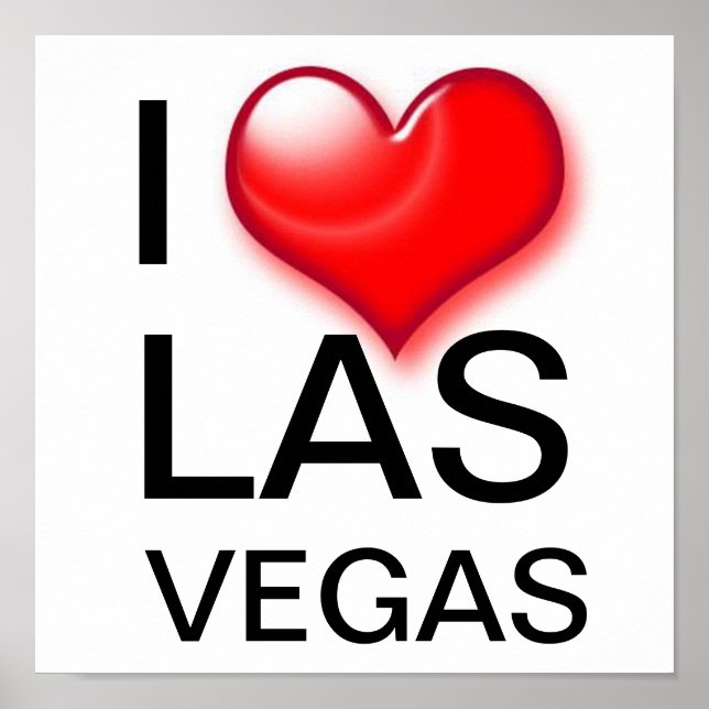 I Heart Las Vegas Poster (Front)
