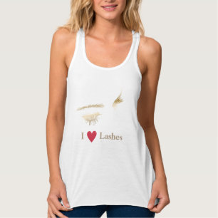 I Heart Lashes Singlet