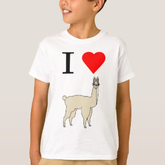 i heart llama T-Shirt