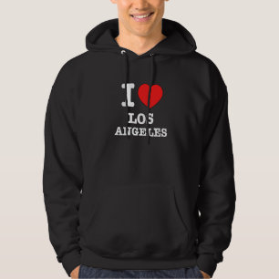 I Heart Los Angeles Ca Love Hoodie