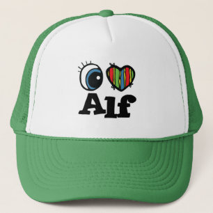 I Heart (Love) Alf Trucker Hat
