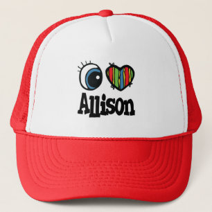 I Heart (Love) Allison Trucker Hat