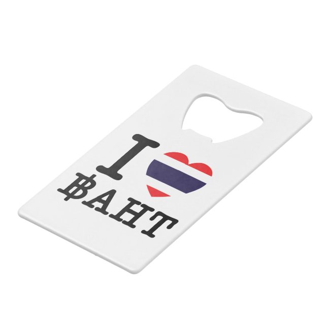 I Heart (Love) Baht (Front Angled)