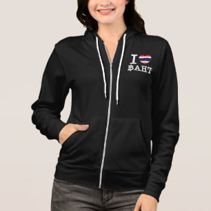 I Heart (Love) Baht Hoodie