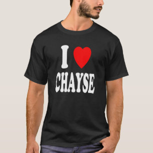 I Heart (Love) Chayse Cute Matching Couple Spouse T-Shirt