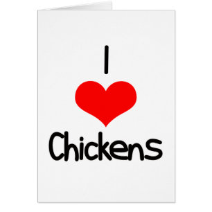 I Heart (Love) Chickens
